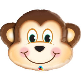 Μπαλόνι Foil "Mischievous Monkey" 89εκ. - Κωδικός: 16097 - Qualatex
